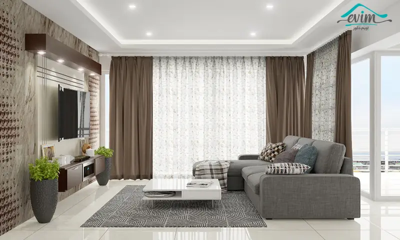 خرید پرده مینیمال