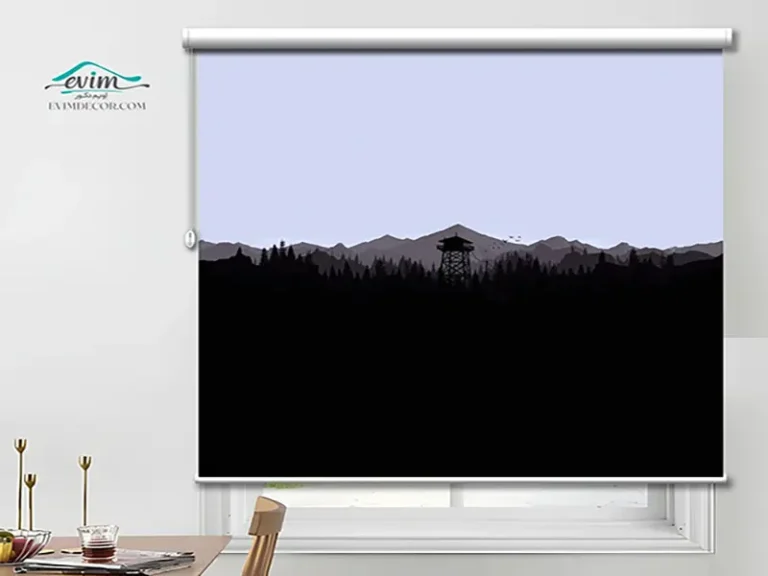 قیمت پرده چاپی یا طرح دلخواه