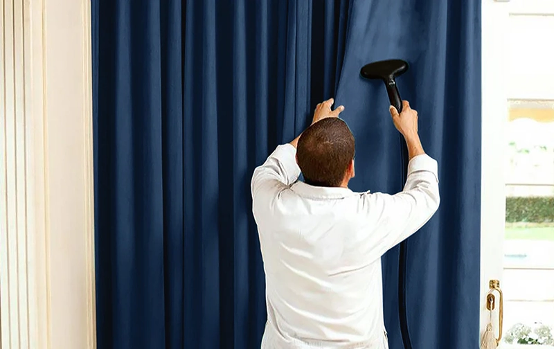 نگهداری پرده مخمل