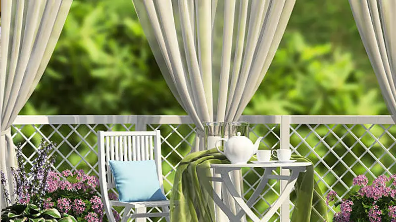 پرده برای فضای آزاد