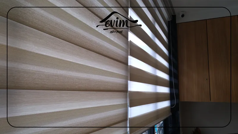 پرده زبرا پلیسه