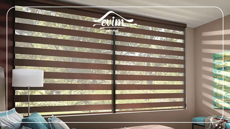 راهنمای انتخاب رنگ پرده زبرا