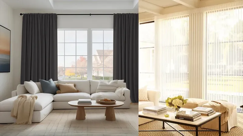 پرده مینیمال یا پرده ورتیکال