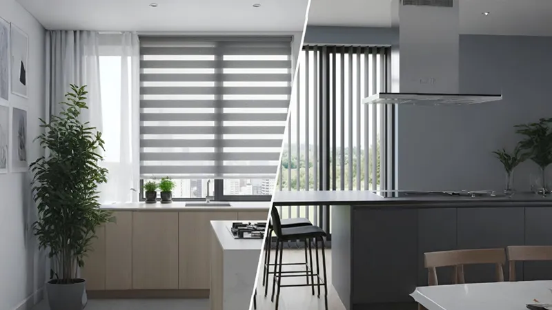 پرده زبرا یا پرده ورتیکال