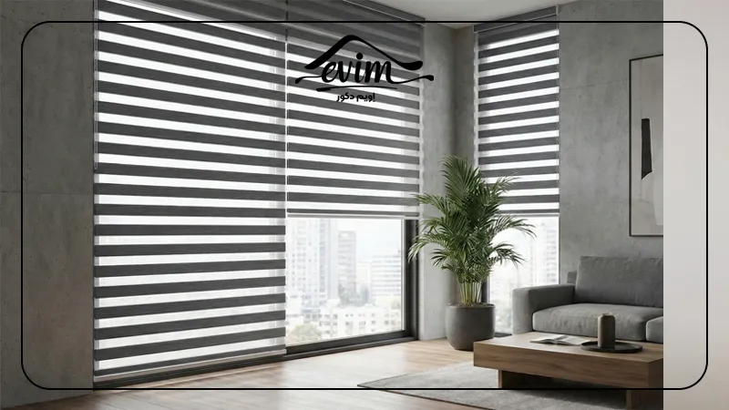 نگهداری و شستوشوی پرده زبرا