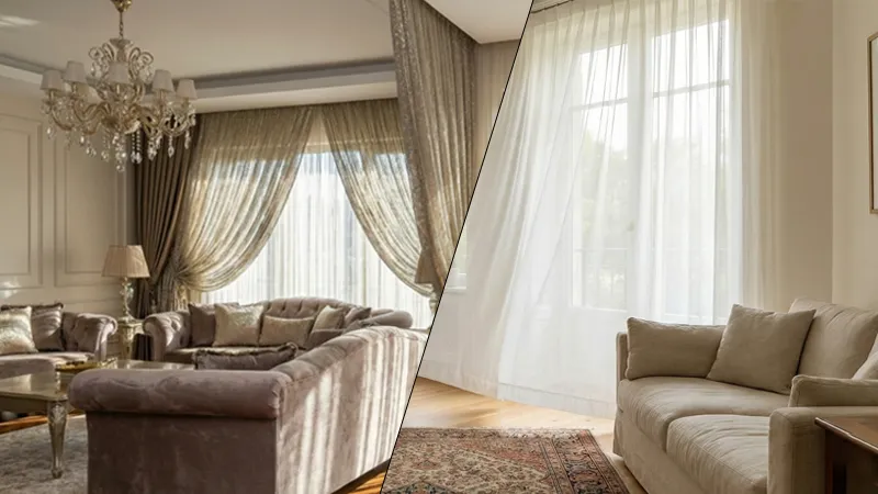 پرده حریر یا پرده شاین