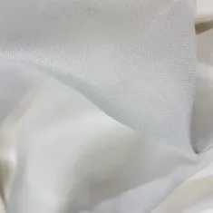 پرده حریر کرپ رنگ سفید