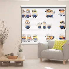 پرده زبرا طرح مینیون ها