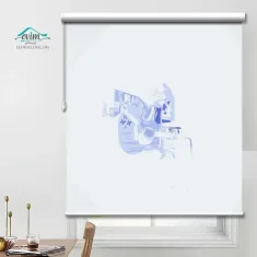پرده شید چاپی - طرح گیتار