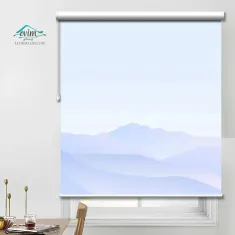 پرده شید چاپی - طرح آسمان