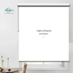 پرده شید چاپی - طرح home