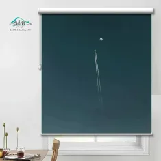 پرده چاپی طرح هواپیما