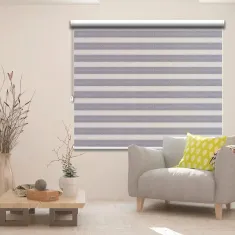 پرده زبرا طرح برفی