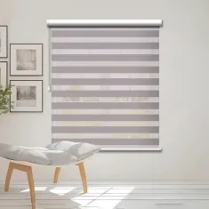 پرده زبرا بلک اوت ساده
