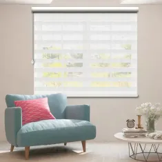 پرده زبرا طرح چوب